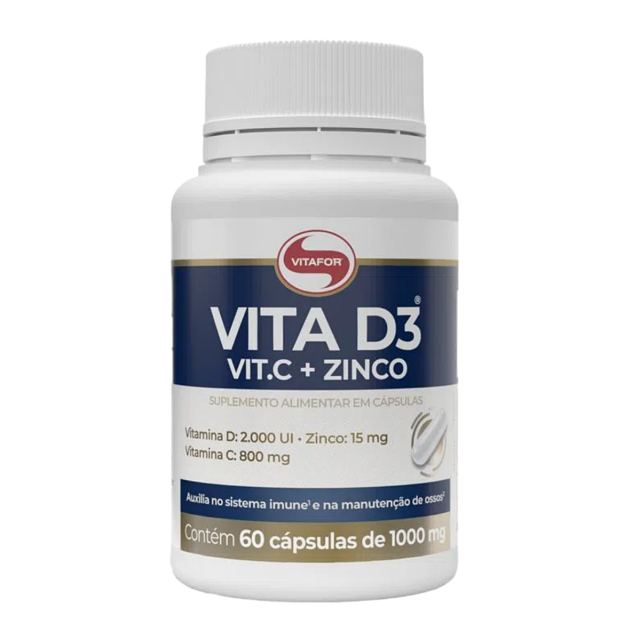 VITA D3 + C + ZINCO - (escolher tamanho)