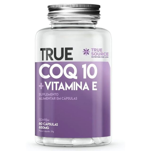 TRUE COQ 10 + VITAMINA E - 60 CÁPS