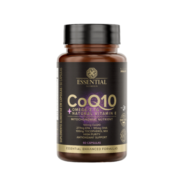 COQ10 + OMEGA-3 + VIT E - 60 CÁPS