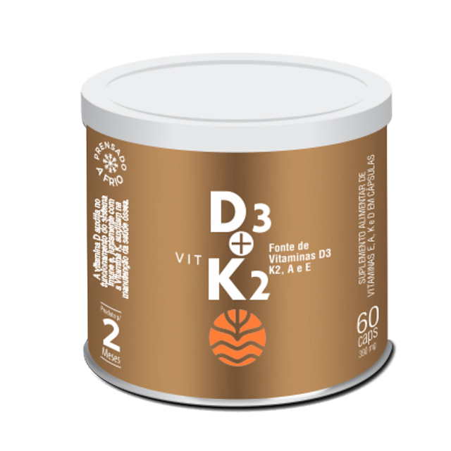 VIT D3 + K2 + VIT A - 60 CÁPS