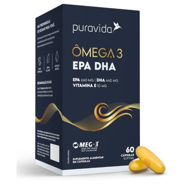 ÔMEGA 3 EPA DHA - 60 CÁPS