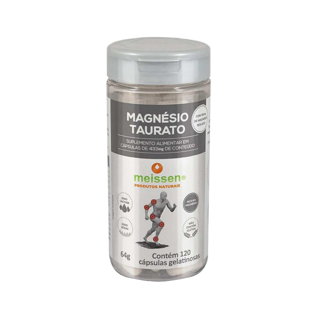 MAGNÉSIO TAURATO - 120 CÁPS
