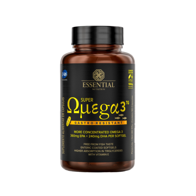 SUPER OMEGA-3 GASTRO-RESISTANT TG 1000G - 90 CÁPS