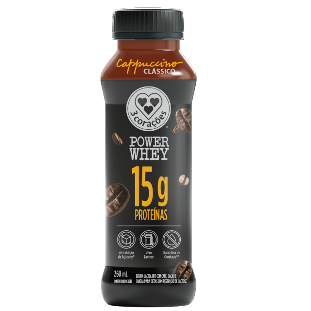 BEBIDA LÁCTEA 15G WHEY - 260ML