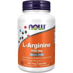 L-ARGININE 500MG - 250 CÁPS