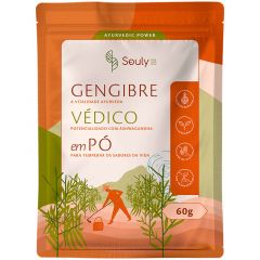 GENGIBRE VÉDICO EM PÓ - 60G   