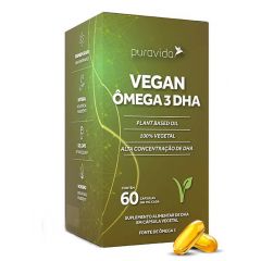 VEGAN ÔMEGA 3 DHA - 60 CÁPS   